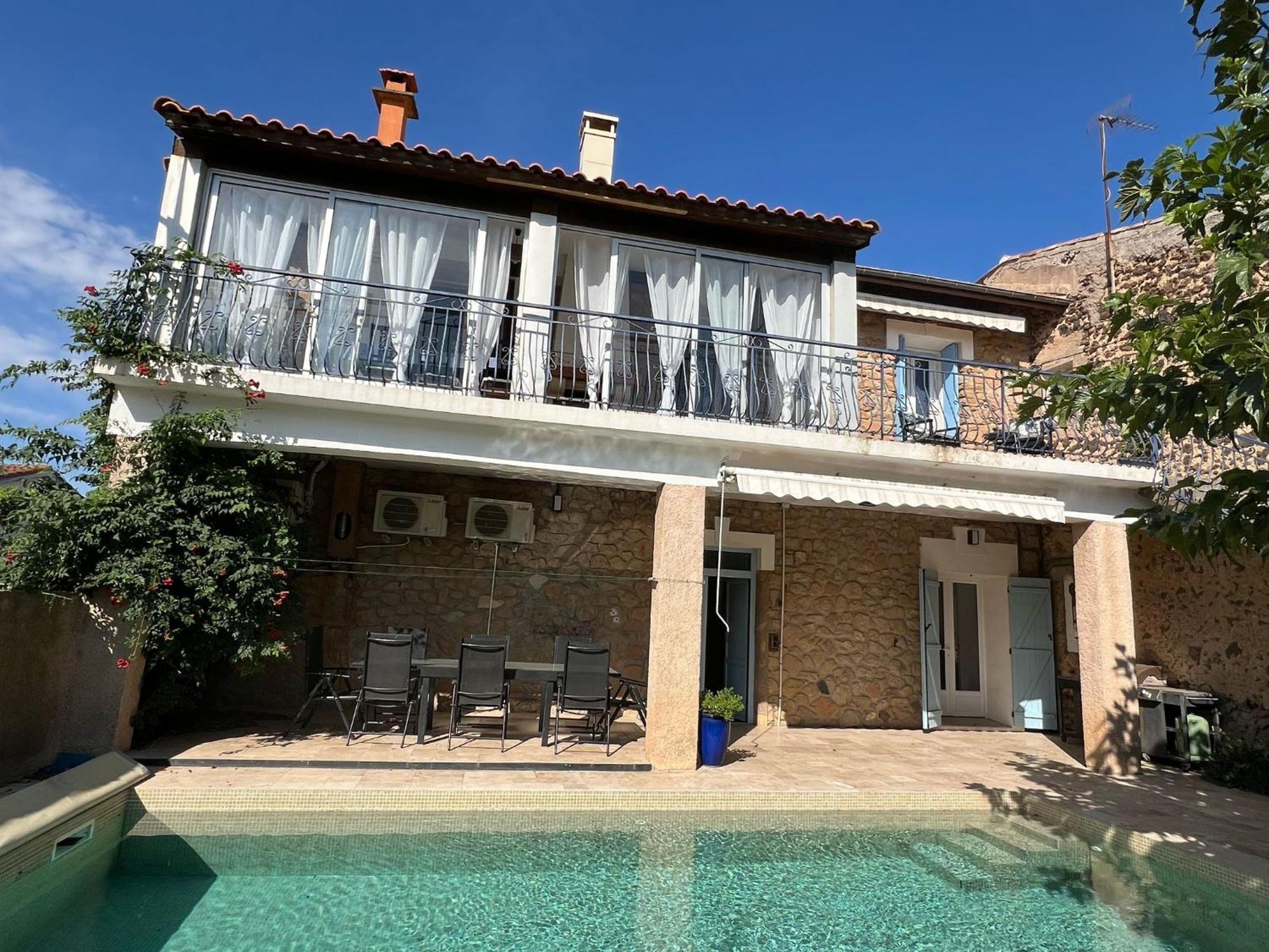 13 Rue Du Tour D'Enceinte Villa Pomerols ภายนอก รูปภาพ