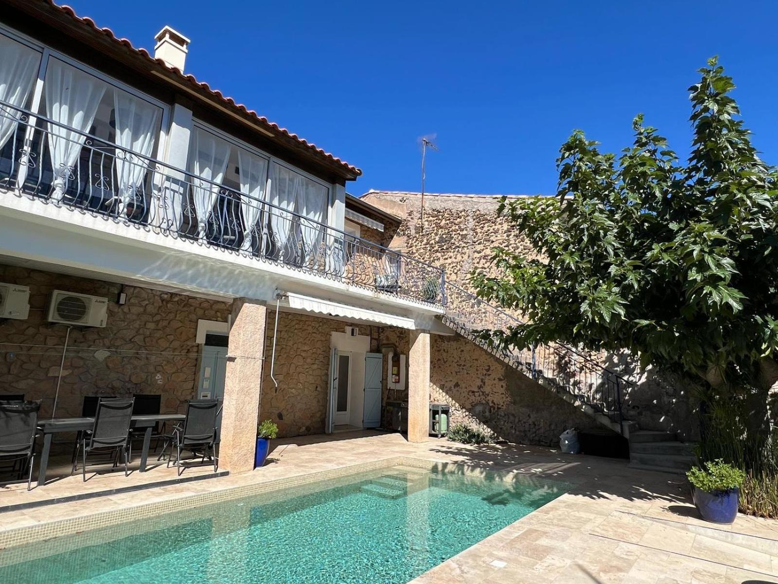 13 Rue Du Tour D'Enceinte Villa Pomerols ภายนอก รูปภาพ